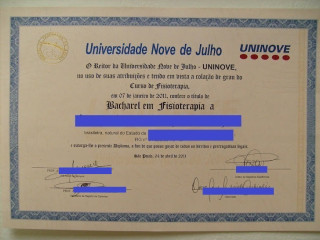 Certificados e diplomas